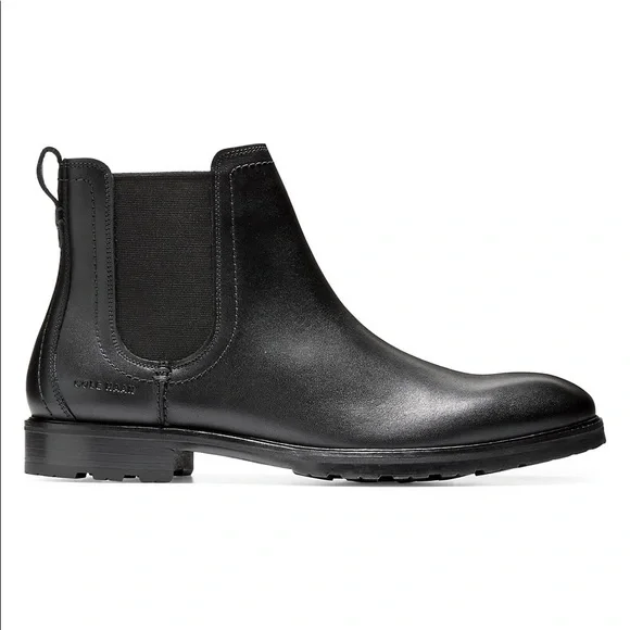 Cole Haan Men\'s Warner Grand Chelsea Boot in Black Size 11.5 Cole Haan - Wagner Grand Chelsea Boot – Reg Wilkinson main image 4